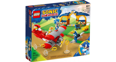 LEGO Sonic 76991 Tails műhelye és Tornado repülőgépe