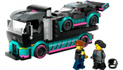 LEGO City 60406 Versenyautó és autószállító teherautó