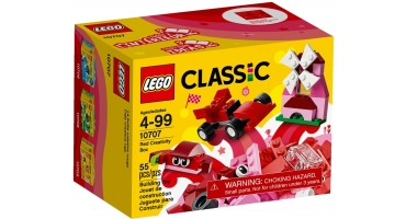 LEGO Classic 10707 Piros kreatív készlet

