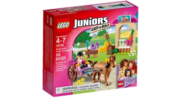 LEGO Juniors 10726 Stephanie lovas hintója

