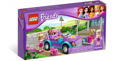 LEGO Friends 3183 Stephanie vagány, nyitható tetejű autója