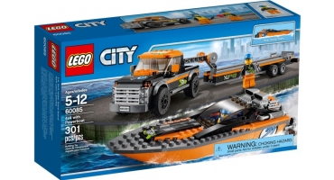 LEGO City 60085 4x4-es motorcsónak szállító