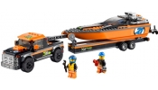 LEGO City 60085 4x4-es motorcsónak szállító