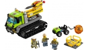 LEGO City 60122 Vulkánkutató lánctalpas jármű
