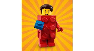 LEGO Minifigurák 7102102 Kocka zakós srác (18-as minifigura sorozat - Buli van!)