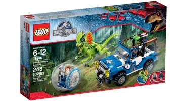 LEGO Jurassic World 75916 Dilophosaurus támadás