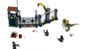 LEGO Jurassic World 75931 Dilophosaurus támadás az előörs ellen