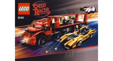 LEGO Racers 8160 Cruncher Block & Racer X