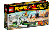 LEGO Monkie Kid 80006 Fehér Sárkány lovas motorja