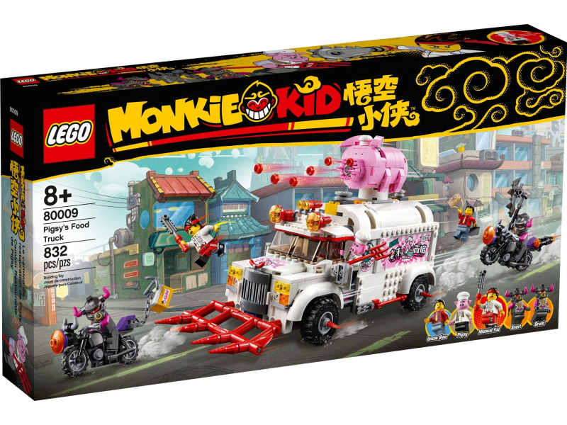 LEGO Monkie Kid 80009 Pigsy büfékocsija