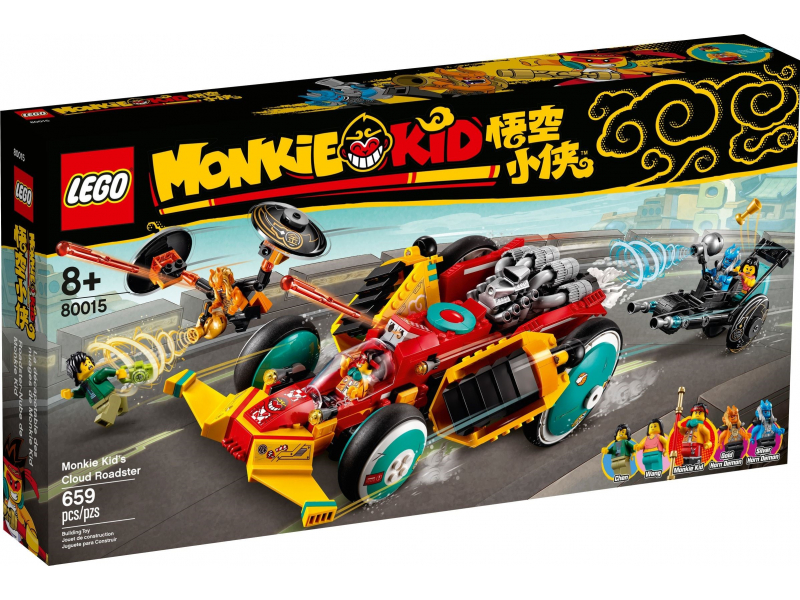 LEGO Monkie Kid 80015 Monkie Kid Felhő Járgánya