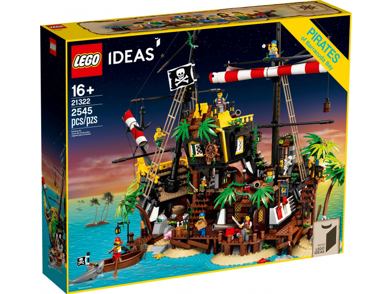 LEGO 21322 Barracuda öböl kalózai (a csomagolás sérült)