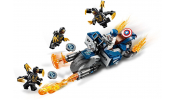 LEGO Super Heroes 76123 Amerika Kapitány Outrider támadás
