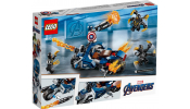LEGO Super Heroes 76123 Amerika Kapitány Outrider támadás
