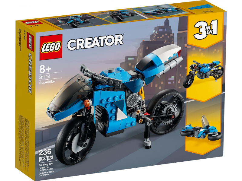 LEGO Creator 31114 Szupermotor