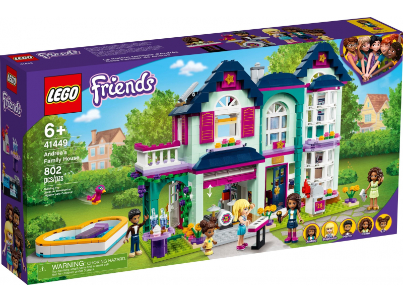 LEGO Friends 41449 Andrea családi háza