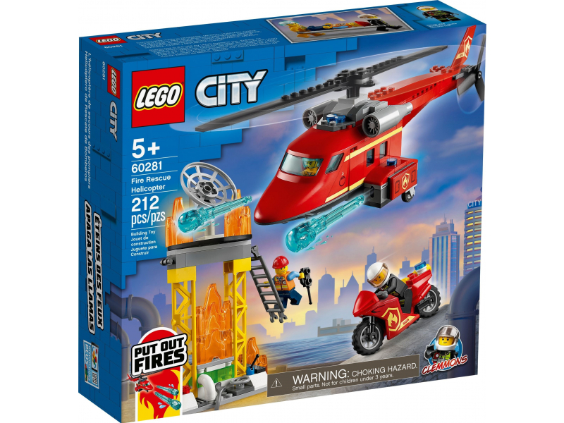 LEGO City 60281 Tűzoltó mentőhelikopter