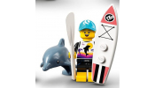 LEGO Minifigurák 7102901 Paddle Surfer (21-es sorozat)