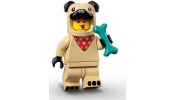 LEGO Minifigurák 7102905 Pug Costume Guy (21-es sorozat)