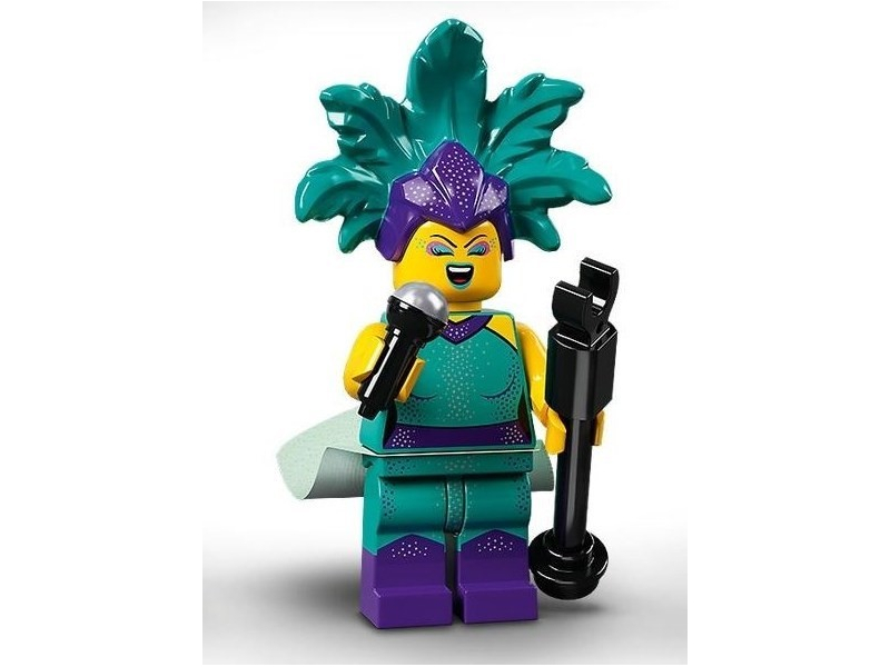 LEGO Minifigurák 7102912 Cabaret Singer (21-es sorozat)