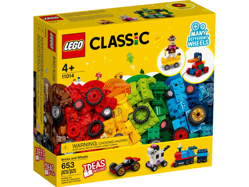 LEGO Classic 11014 Kockák és járművek