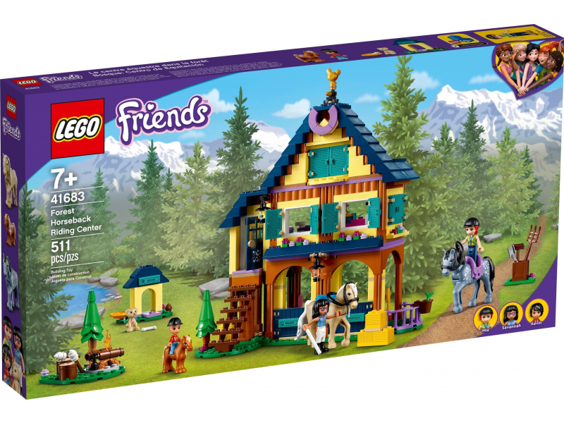 LEGO Friends 41683 Erdei lovaglóközpont