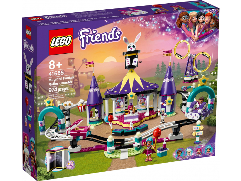 LEGO Friends 41685 Varázslatos vidámparki hullámvasút