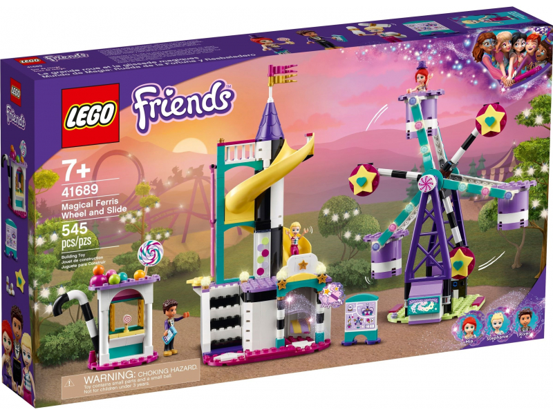 LEGO Friends 41689 Varázslatos óriáskerék és csúszda