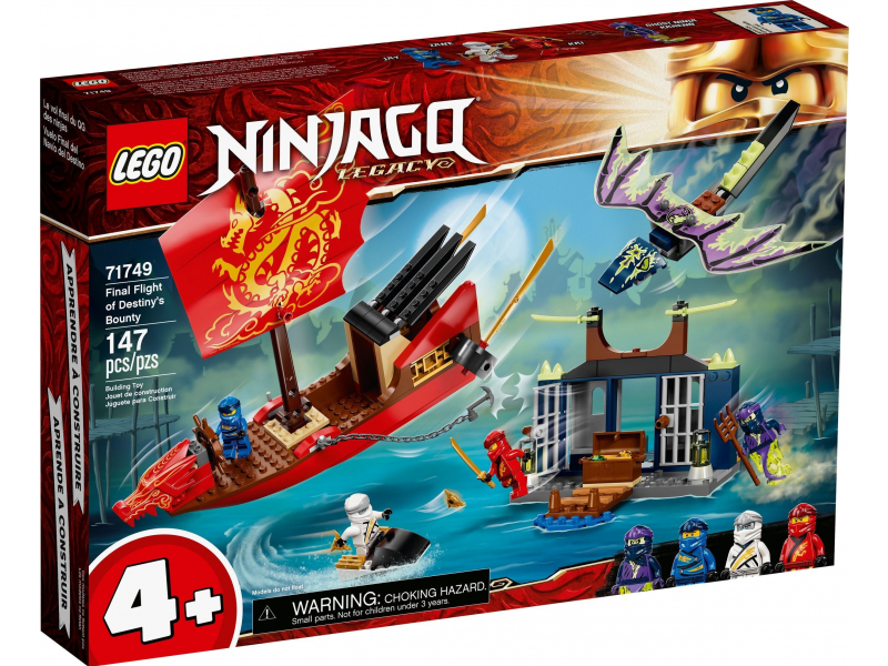 LEGO Ninjago™ 71749 A Sors Adománya utolsó repülése