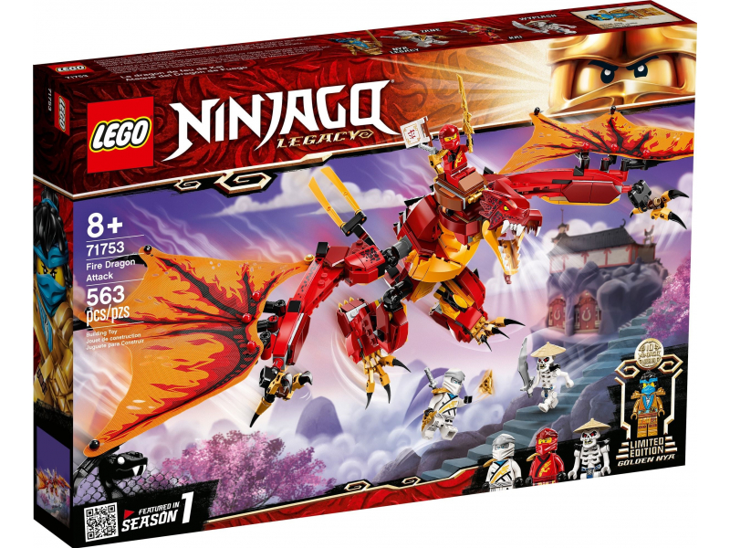 LEGO Ninjago™ 71753 Tűzsárkány támadás