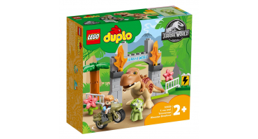 LEGO DUPLO 10939 T. rex és Triceratops dinoszaurusz szöké LEGO DUPLO 10939 T. rex és Triceratops dinoszaurusz szöké