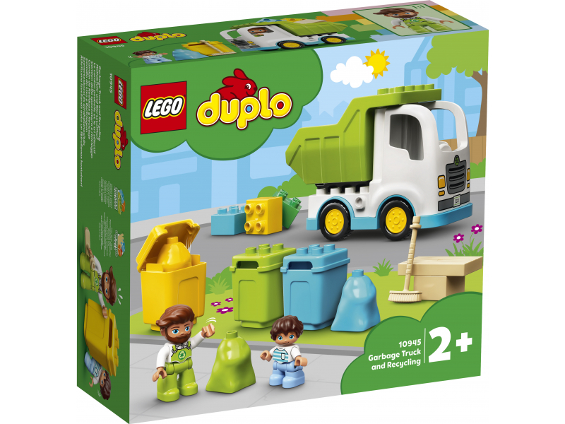 LEGO DUPLO 10945 Szemeteskocsi és újrahasznosítás