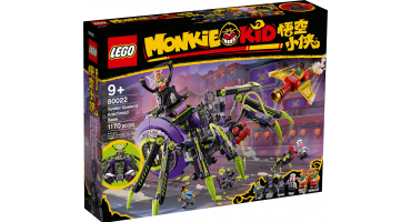 LEGO Monkie Kid 80022 Spider Queen pókhálószerű bázisa