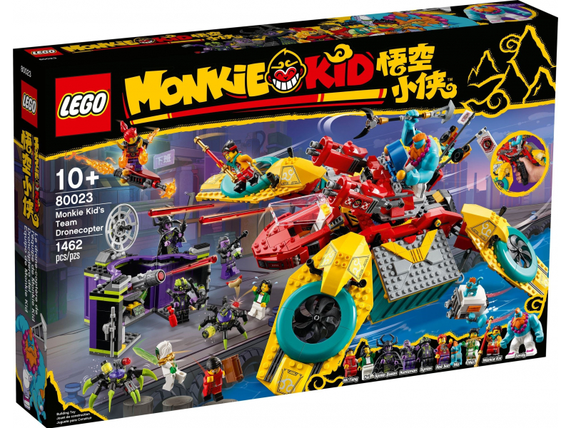 LEGO Monkie Kid 80023 Monkie Kid csapatának drónkoptere