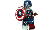 LEGO Minifigurák 7103109  Zombie Captain America (Marvel sorozat)