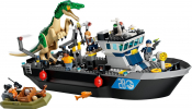 LEGO Jurassic World 76942 Baryonyx dinoszaurusz szökés csónakon