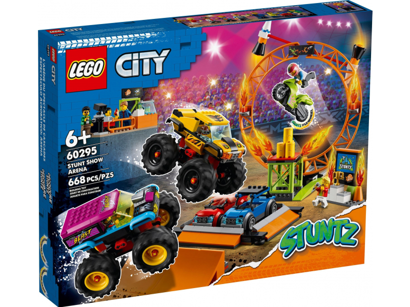 LEGO City 60295 Kaszkadőr show aréna