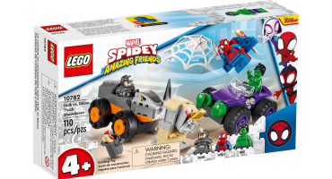 LEGO Super Heroes 10782 Hulk vs. Rhino teherautós leszámolás