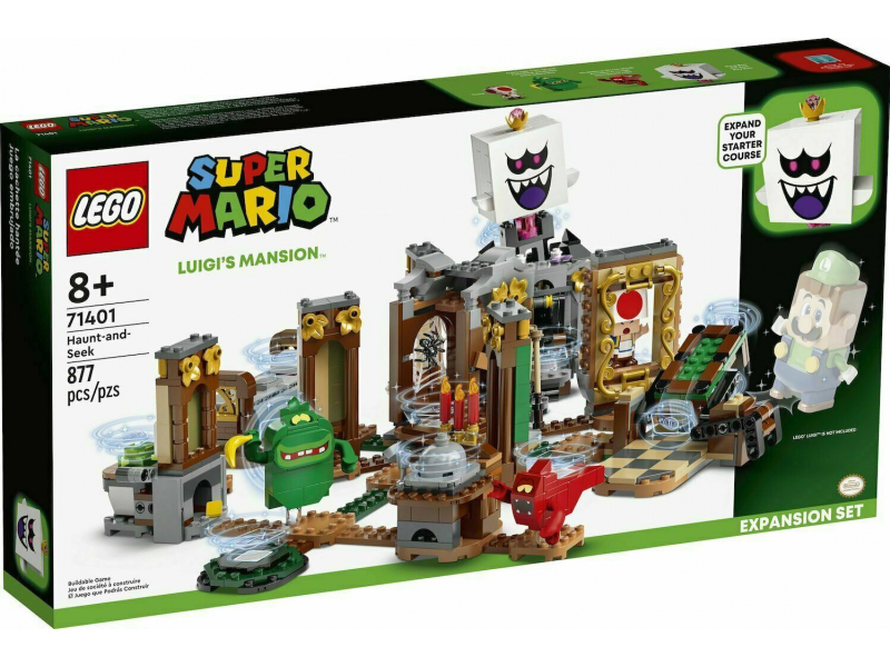 LEGO Super Mario 71401 Luigi’s Mansion™ Bújócska kiegészítő készlet