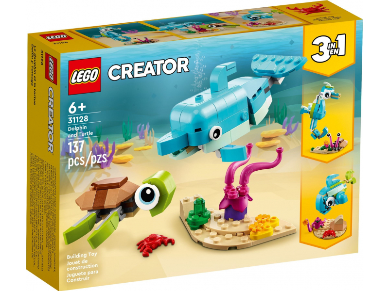LEGO Creator 31128 Delfin és Teknős