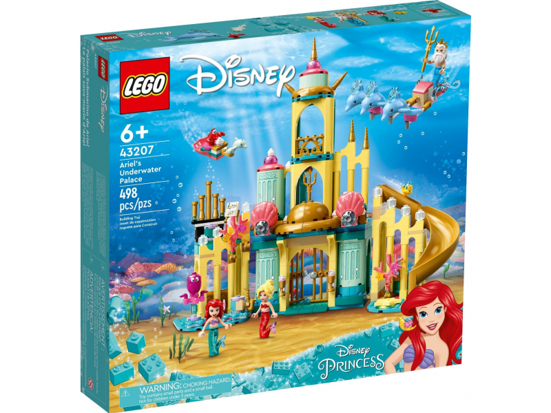 LEGO & Disney Princess™ 43207 Ariel víz alatti palotája