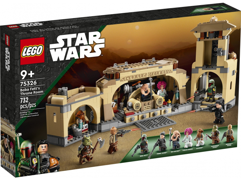 LEGO Star Wars™ 75326 Boba Fett trónterme