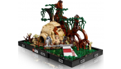 LEGO Star Wars™ 75330 Jedi™ kiképzés a Dagobah™ bolygón dioráma