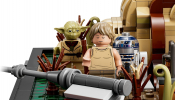 LEGO Star Wars™ 75330 Jedi kiképzés a Dagobah bolygón dioráma