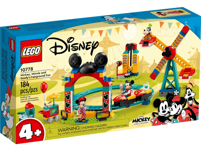 LEGO Mickey and Friends 10778 Mickey, Minnie és Goofy vidámparki szórakozása