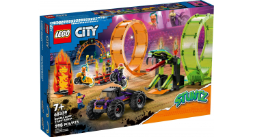 LEGO City 60339 Kaszkadőr aréna dupla hurokkal