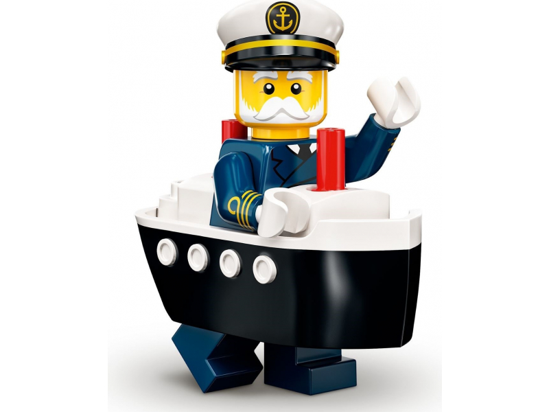 LEGO Minifigurák 7103410 Ferry Captain (23-as minifigura sorozat)