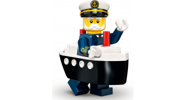 LEGO Minifigurák 7103410 Ferry Captain (23-as minifigura sorozat)
