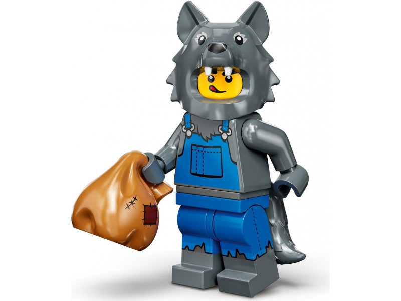LEGO Minifigurák 7103408 Wolf Costume (23-as minifigura sorozat)