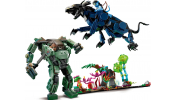 LEGO Avatar 75571 Neytiri és Thanator az  AMP Suit-os Quaritch ellen